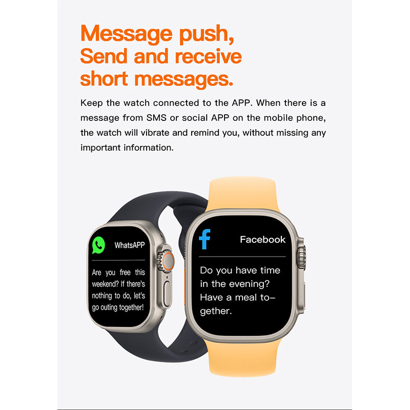 T800 Smartwatch 1.99 Inch – Fitness & Lifestyle Watch in Saudi Arabia