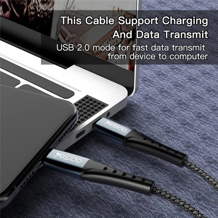 كابل بيانات CA65 Type-C - كابل شحن ومزامنة سريع للأجهزة المحمولة