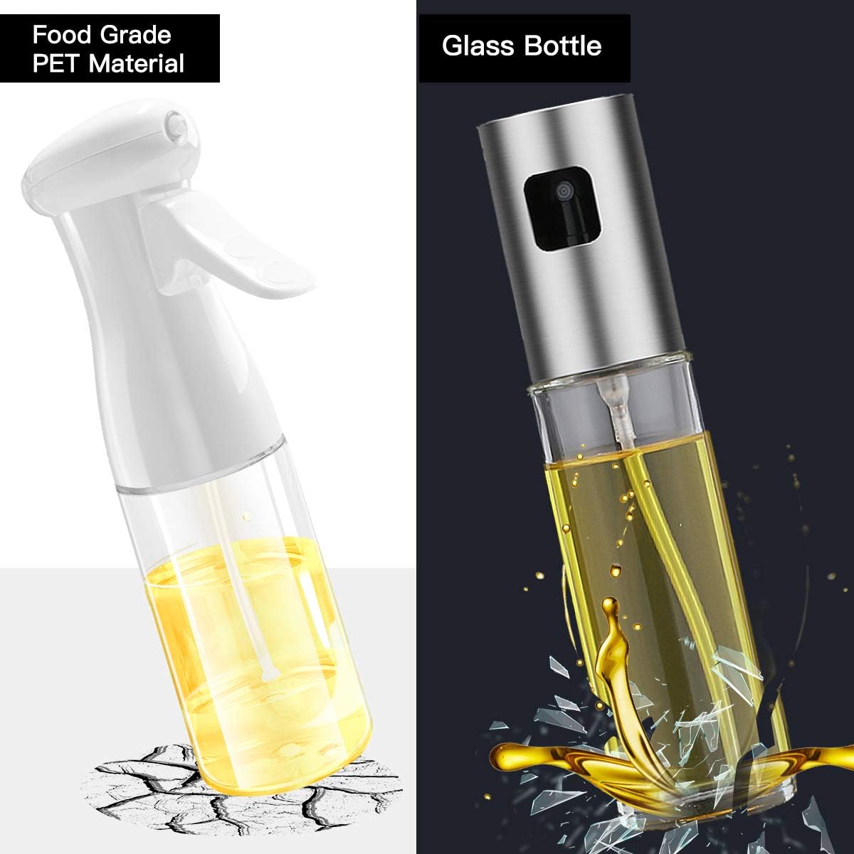 Kitchen Oil Spray Bottle in Saudi Arabia | Refillable Cooking Oil Sprayer