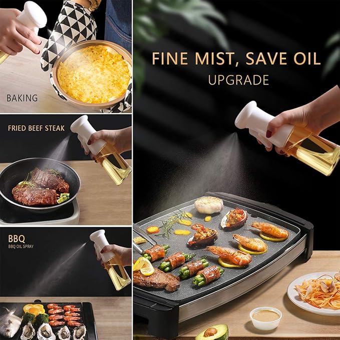 Kitchen Oil Spray Bottle in Saudi Arabia | Refillable Cooking Oil Sprayer