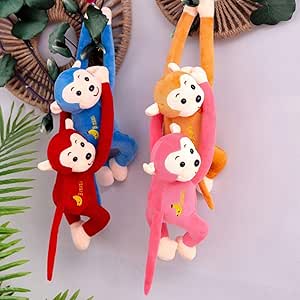Monkey Plush Pillow | Soft Stuffed Cushion Saudi Arabia