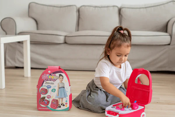 Kids Jewelry Suitcase Playset | Pretend Play Toy KSA
