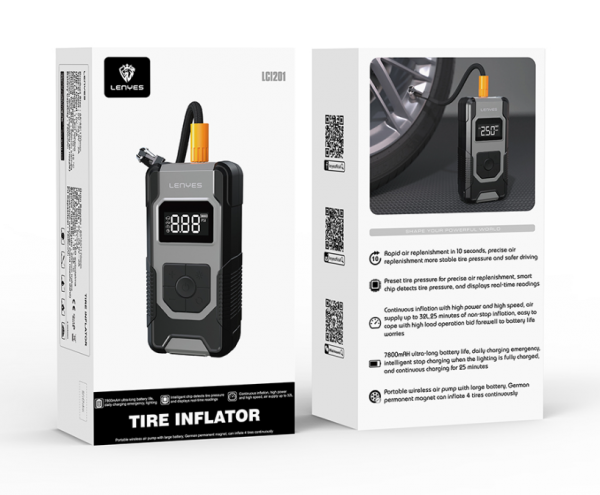 Lenyes Tire Inflator | Portable Air Pump for Cars Saudi Arabia